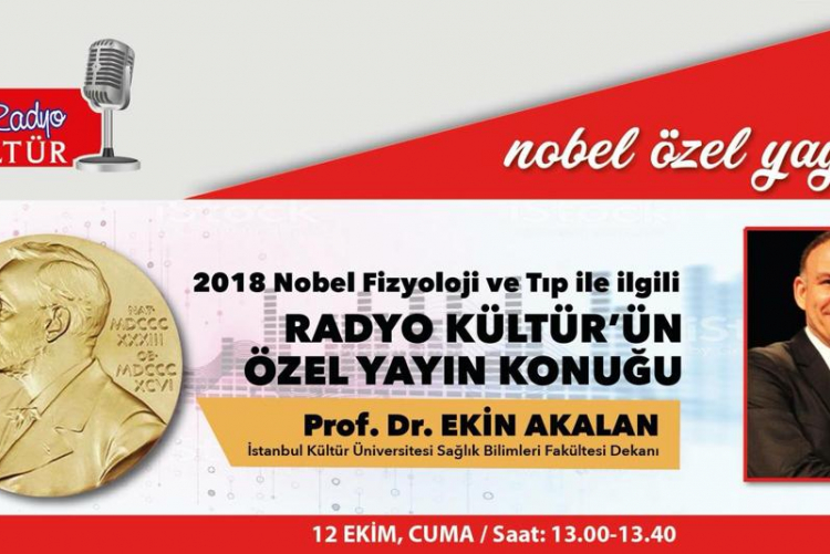 Sağlık Bilimleri Fakültesi Dekanımız Prof. Dr. Nazif Ekin Akalan, Radyo Kültür’ün Konuğu Oldu